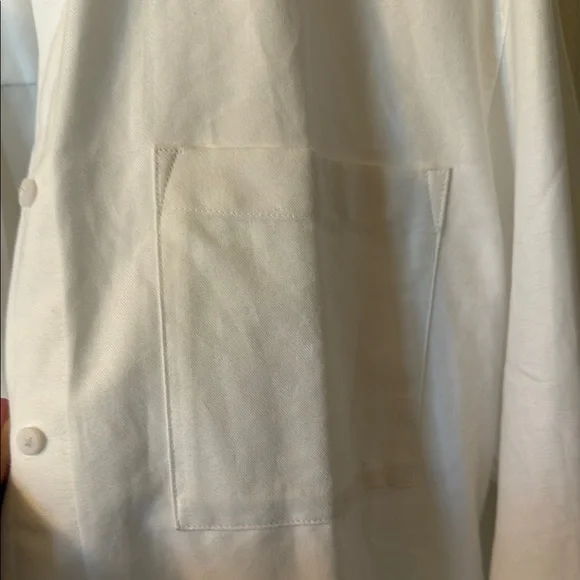 PINK Victoria's Secret White button down - Picture 3 of 6